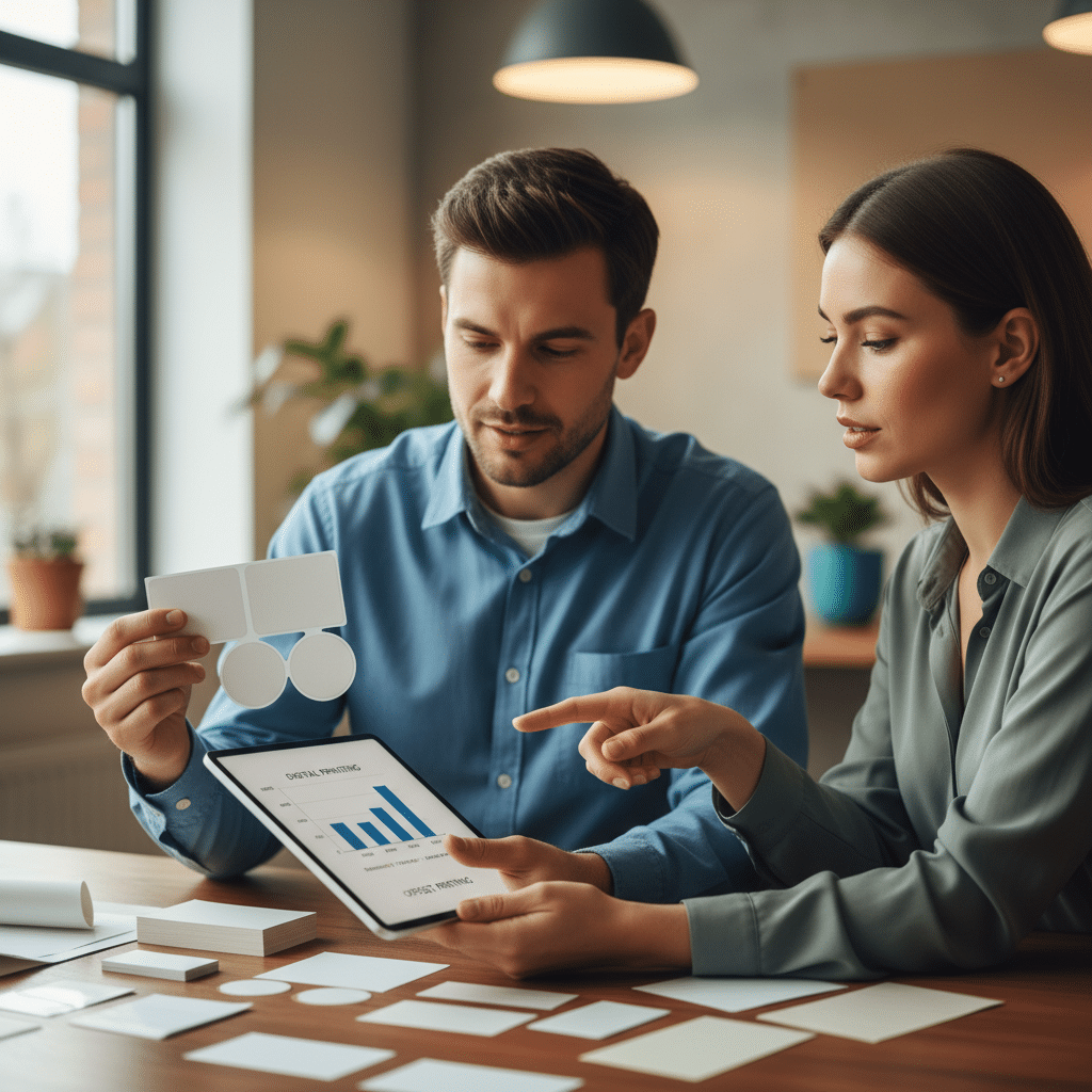 Digital vs Offset พิมพ์อะไรคุ้มกว่า? คู่มือเลือกฉบับ SME - digital-vs-offset-printing-sme