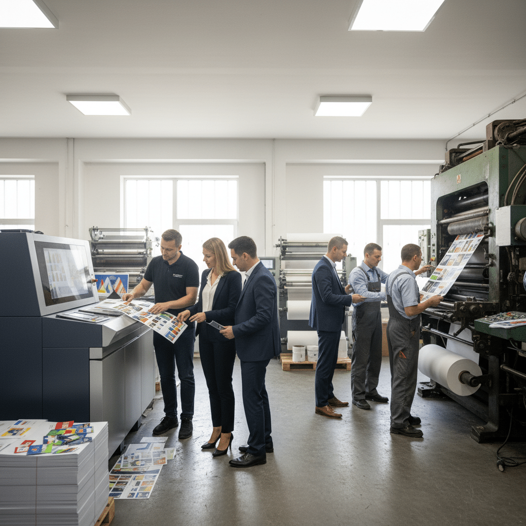 พิมพ์น้อยก็คุ้ม! Digital vs Offset SME ควรเลือกแบบไหน? - digital-vs-offset-printing-sme