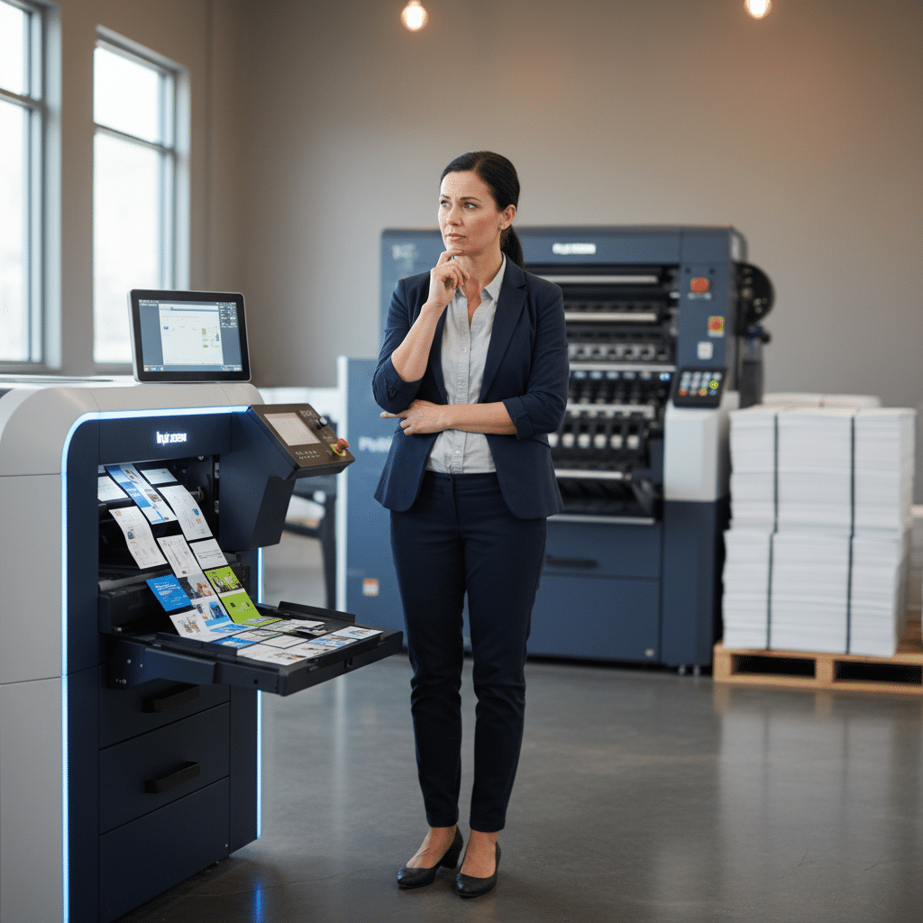 พิมพ์น้อยก็ปัง! Digital vs Offset SME ควรเลือกแบบไหน? - digital-vs-offset-printing-sme