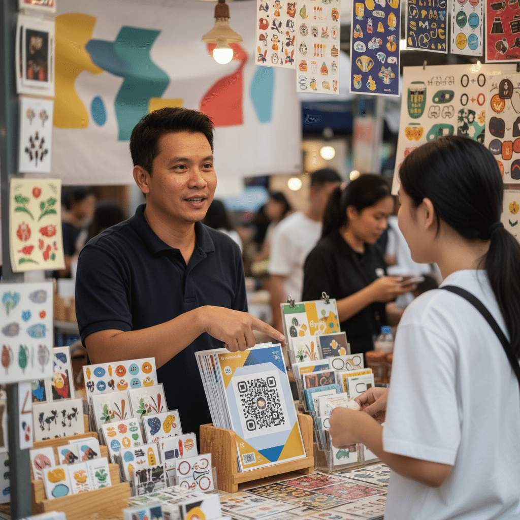 QR Code ไม่ใช่แค่สแกน! ใช้ Dynamic QR Code วัดผล SME - dynamic-qr-code-sme-marketing