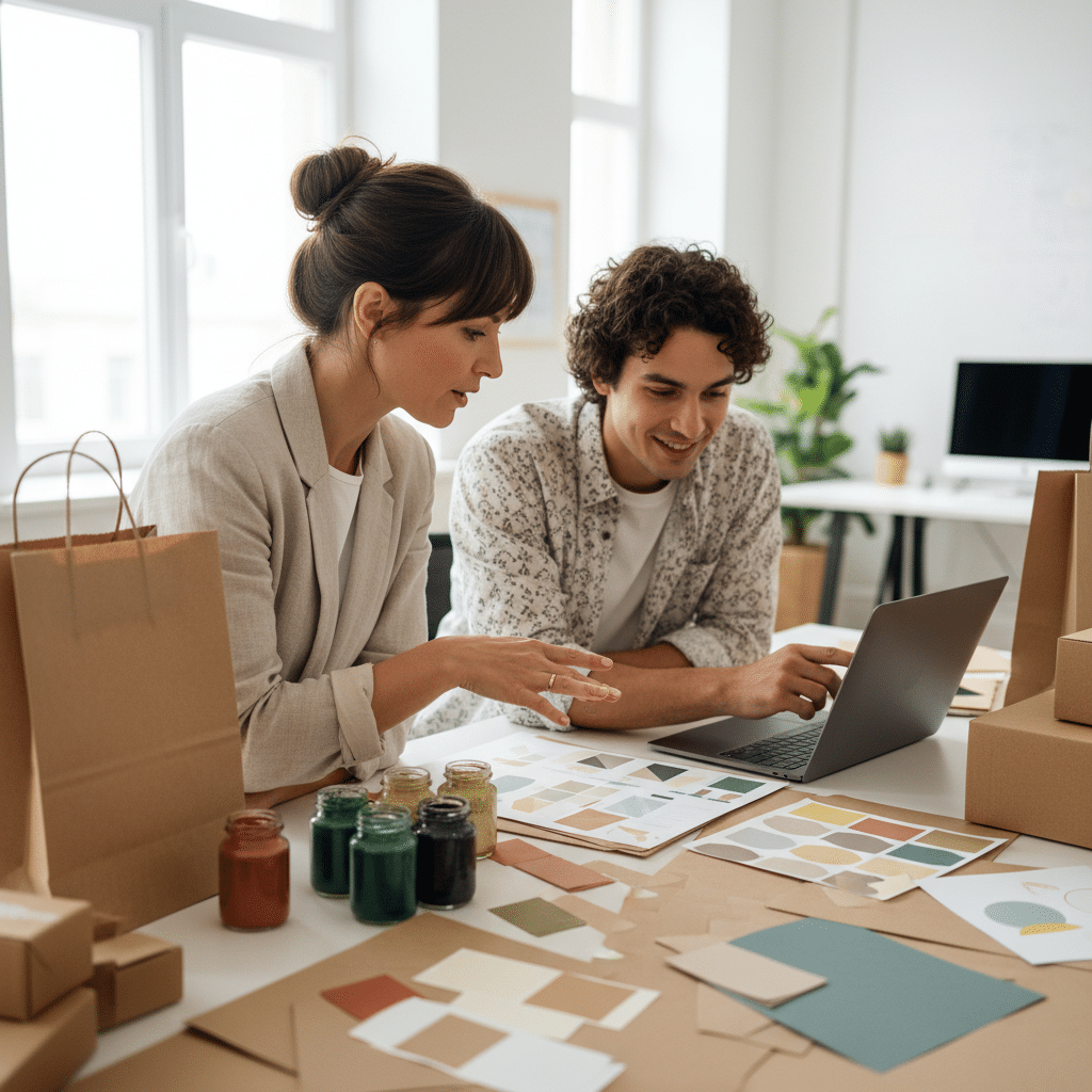 สร้างแบรนด์รักษ์โลก: พิมพ์ฉลาก-แพ็คเกจจิ้งอย่างไรให้โดนใจ - eco-friendly-branding-packaging-sme