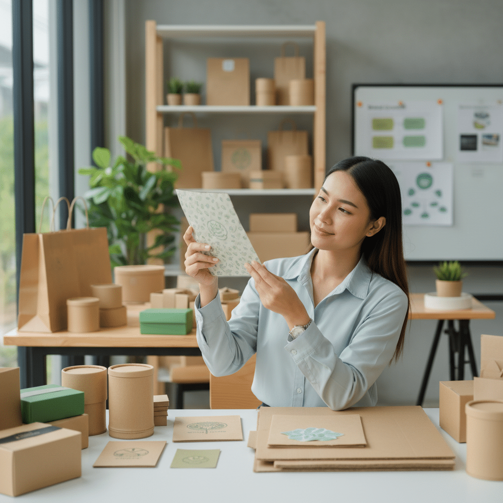 เทรนด์บรรจุภัณฑ์ 2569: พิมพ์ฉลาก-กล่องรักษ์โลกมาแรง - eco-friendly-packaging-trends-2026