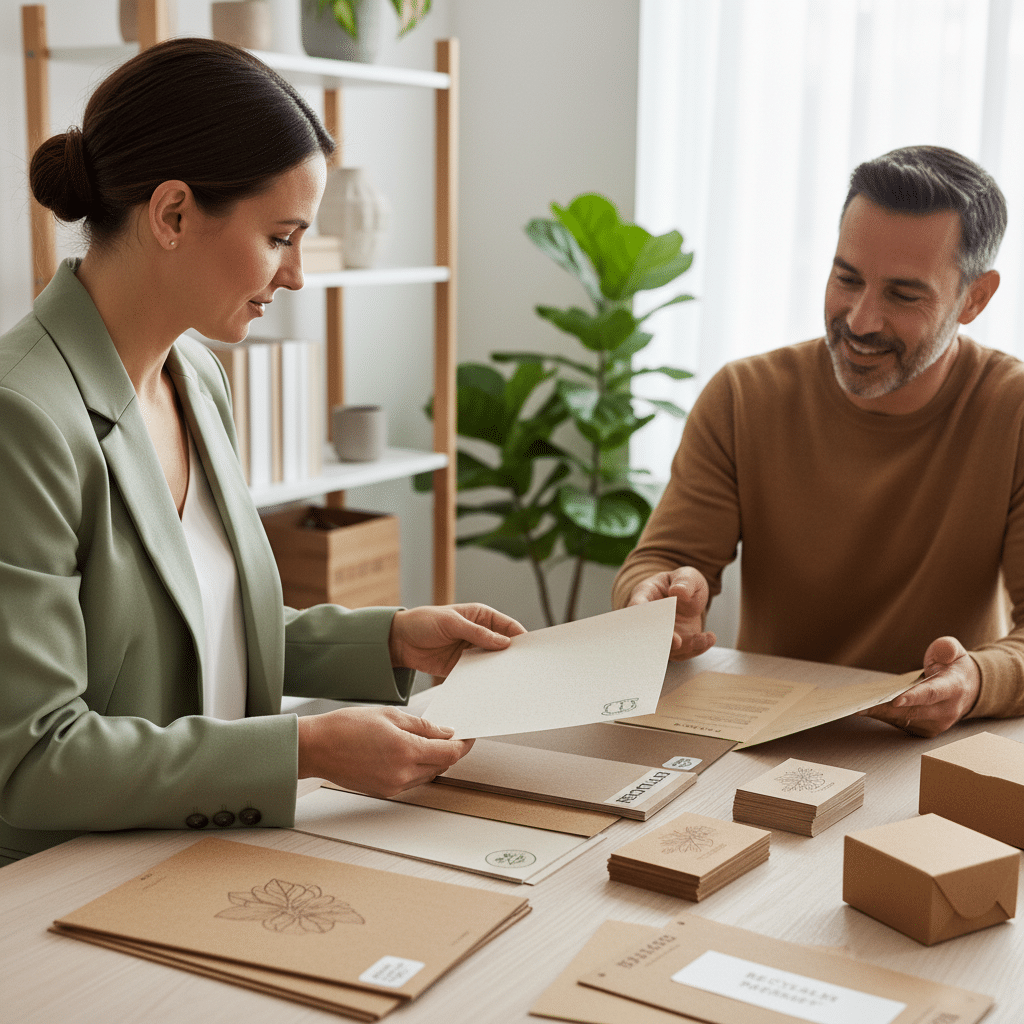 กระดาษรักษ์โลก: เลือกยังไงให้แบรนด์ดูดี ลูกค้าถูกใจ - eco-friendly-paper-guide-sme