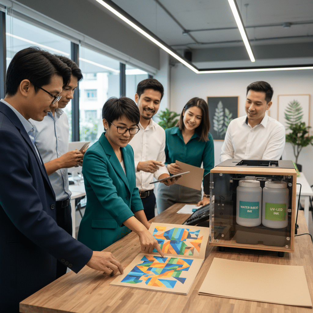 หมึกพิมพ์รักษ์โลก: เทรนด์ใหม่ที่ SME ต้องรู้ในปี 2026 - eco-friendly-printing-inks-sme-2026