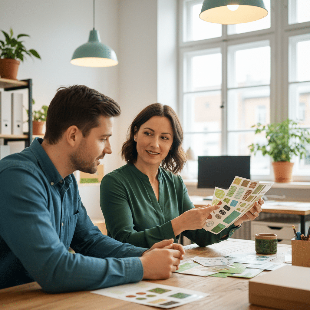 พิมพ์รักษ์โลก: เทรนด์วัสดุพิมพ์ใหม่ SME ต้องจับตาปี 2026 - eco-friendly-printing-materials-2026