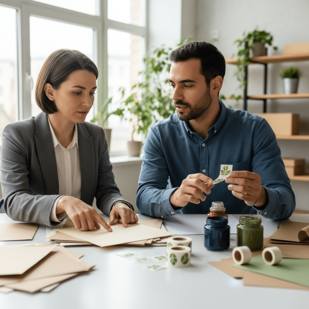 เทรนด์พิมพ์รักษ์โลก 2026: SME เลือกวัสดุพิมพ์ยังไงดี? - eco-friendly-printing-materials-sme