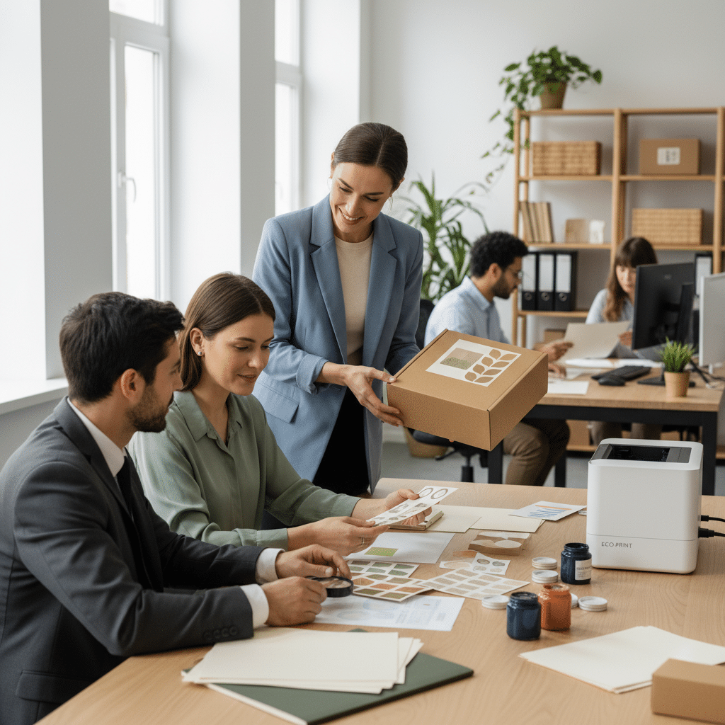 เทรนด์พิมพ์รักษ์โลก 2026: วัสดุ Eco-Friendly เพื่อ SME - eco-friendly-printing-materials-sme-2026