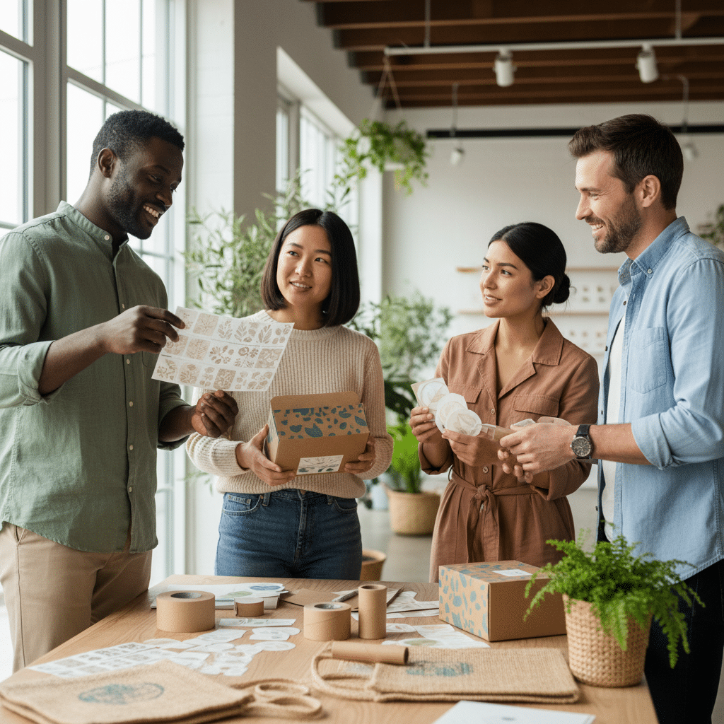 พิมพ์รักษ์โลก! 5 วัสดุพิมพ์เพื่อแบรนด์ SME สายกรีน - eco-friendly-printing-materials-sme