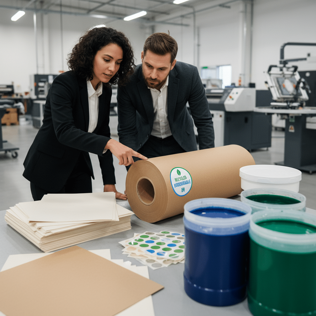 พิมพ์รักษ์โลก! เทรนด์วัสดุพิมพ์ Eco-Friendly มาแรง 2026 - eco-friendly-printing-materials-trend-2026