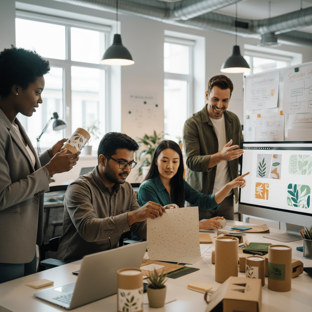 พิมพ์ฉลากรักษ์โลก: อัปเกรดแบรนด์ SME รับเทรนด์ 2026 - eco-friendly-printing-sme-2026