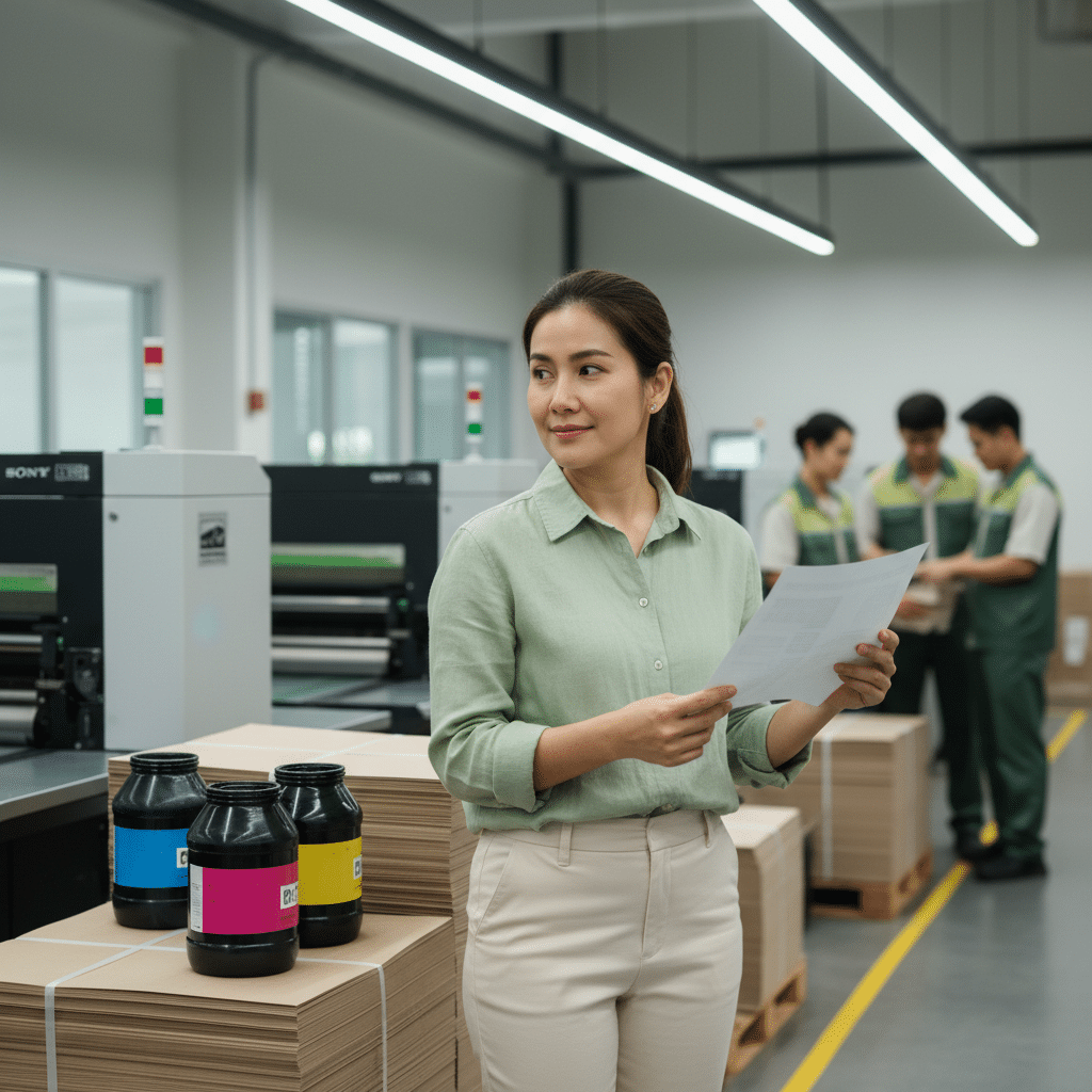 พิมพ์รักษ์โลก: เทรนด์พิมพ์สีเขียวที่ SME ไทยต้องรู้ปี 2026 - eco-friendly-printing-sme-2026