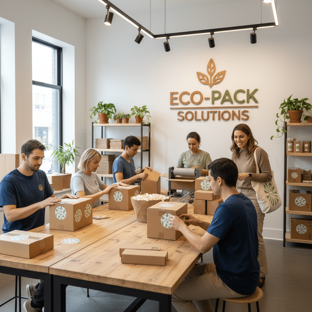 พิมพ์รักษ์โลก: เทรนด์บรรจุภัณฑ์ยั่งยืนที่ SME ห้ามพลาด - eco-friendly-printing-sme-2026