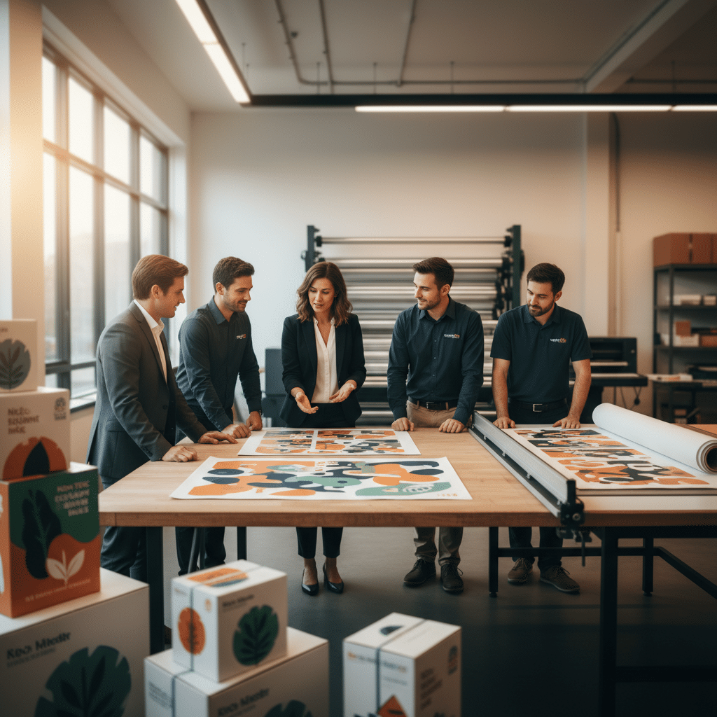 เทรนด์พิมพ์รักษ์โลก: สร้างแบรนด์ SME ด้วยหมึก Eco-Solvent - eco-friendly-printing-sme-brands