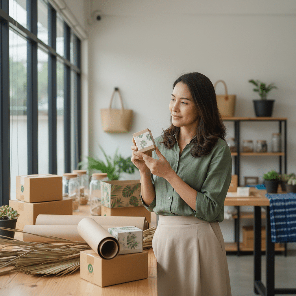 พิมพ์ฉลากรักษ์โลก เทรนด์ใหม่ SME 2569 ที่ลูกค้ามองหา - eco-friendly-printing-trend-sme