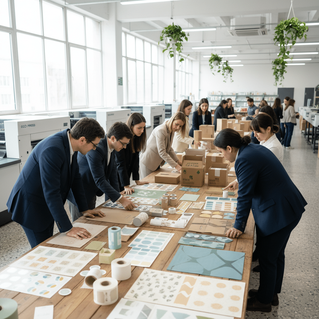 เจาะเทรนด์รักษ์โลก! พิมพ์ฉลาก-กล่อง แบบไหนโดนใจลูกค้า - eco-friendly-printing-trends-2026