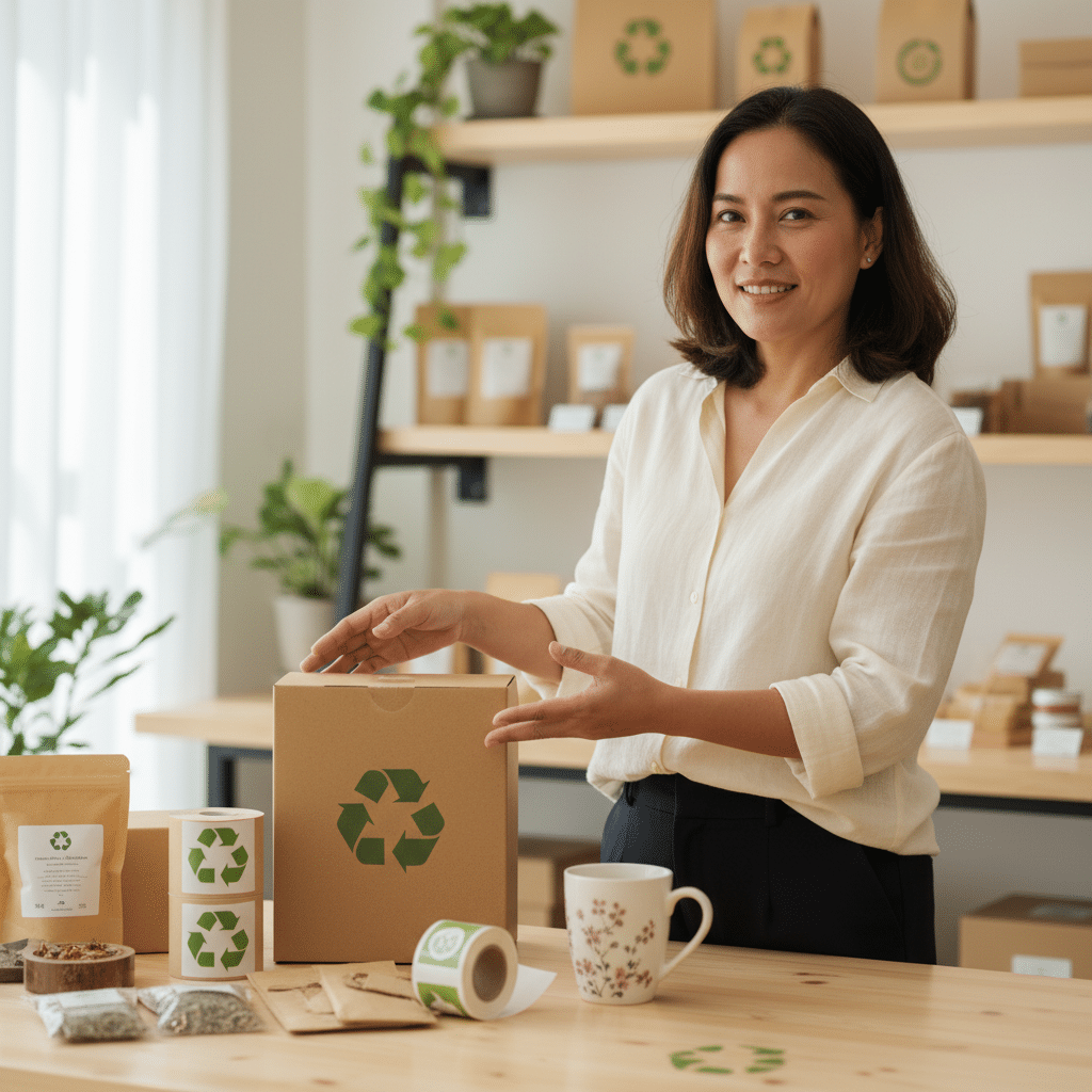 เทรนด์พิมพ์รักษ์โลก 2026! SME ปรับตัวใช้แพ็คเกจจิ้งยั่งยืน - eco-friendly-printing-trends-2026