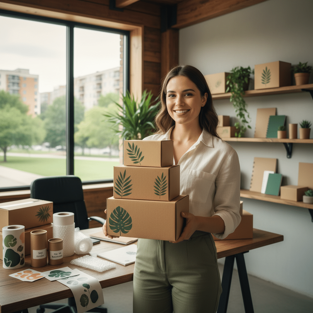 เทรนด์พิมพ์ 2026: วัสดุรักษ์โลก พิมพ์ยังไงให้แบรนด์ดูดี - eco-friendly-printing-trends-2026