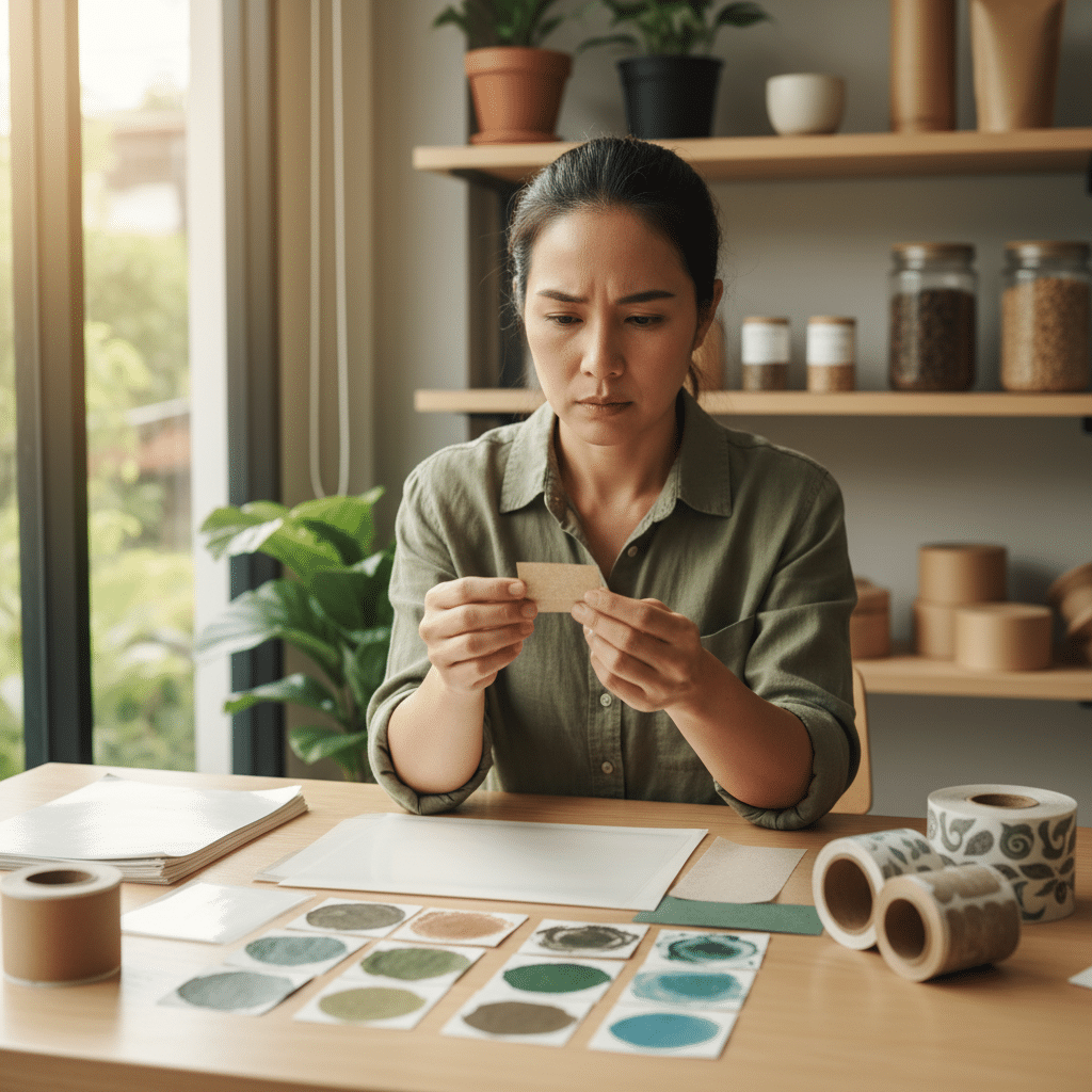 พิมพ์ฉลาก-สติ๊กเกอร์รักษ์โลก เทรนด์ 2026 ที่ SME ต้องรู้ - eco-friendly-printing-trends-sme-2026