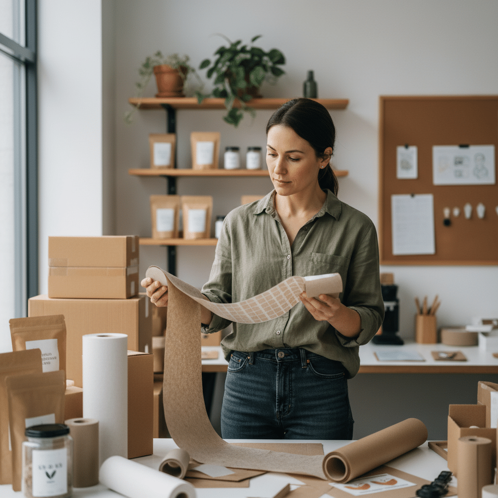 สติ๊กเกอร์รักษ์โลก: สร้างแบรนด์ยุคใหม่ด้วยวัสดุพิมพ์ Eco - eco-friendly-sticker-printing-sme