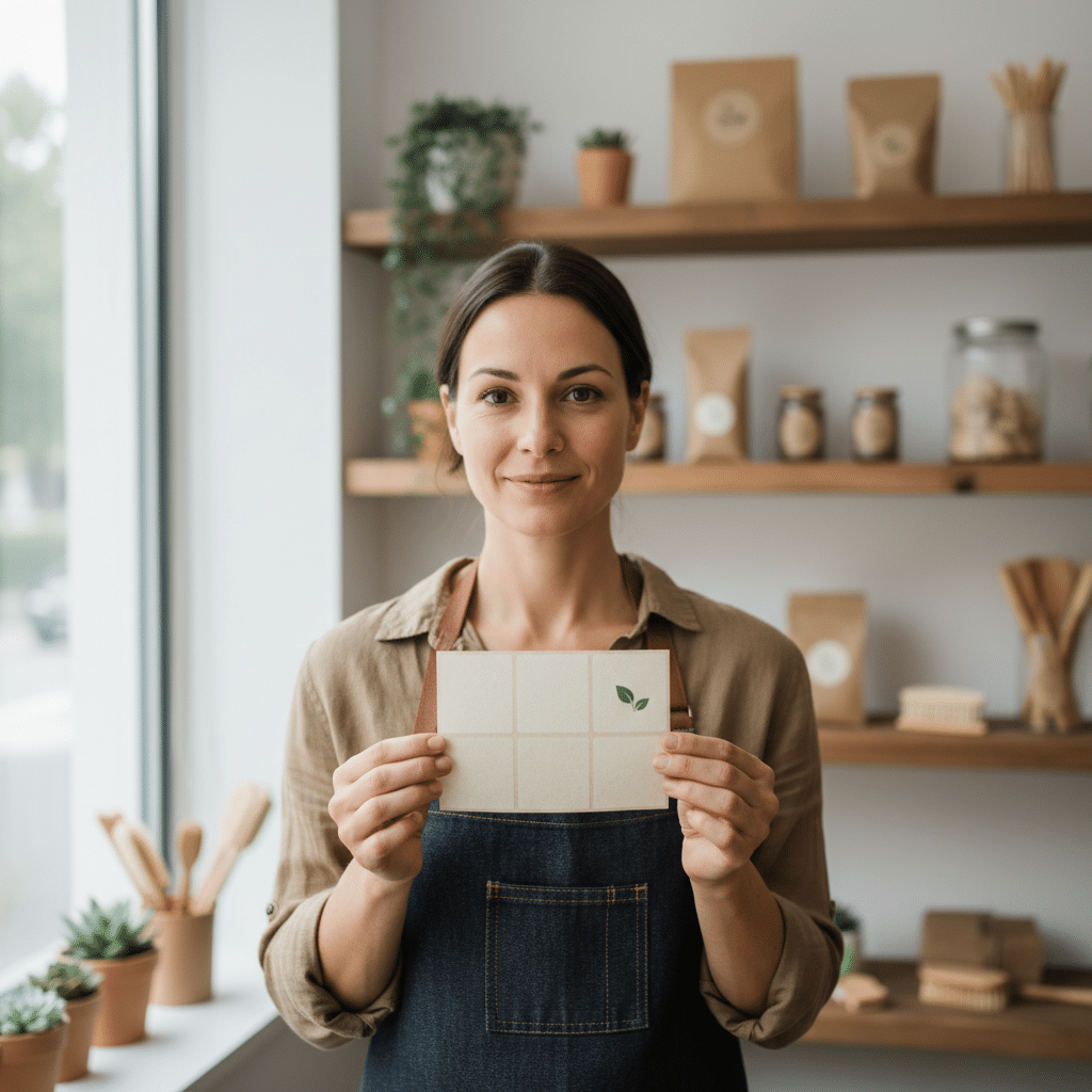 เทรนด์รักษ์โลก: สติ๊กเกอร์ย่อยสลายได้ อาวุธใหม่ SME - eco-friendly-sticker-trend-sme