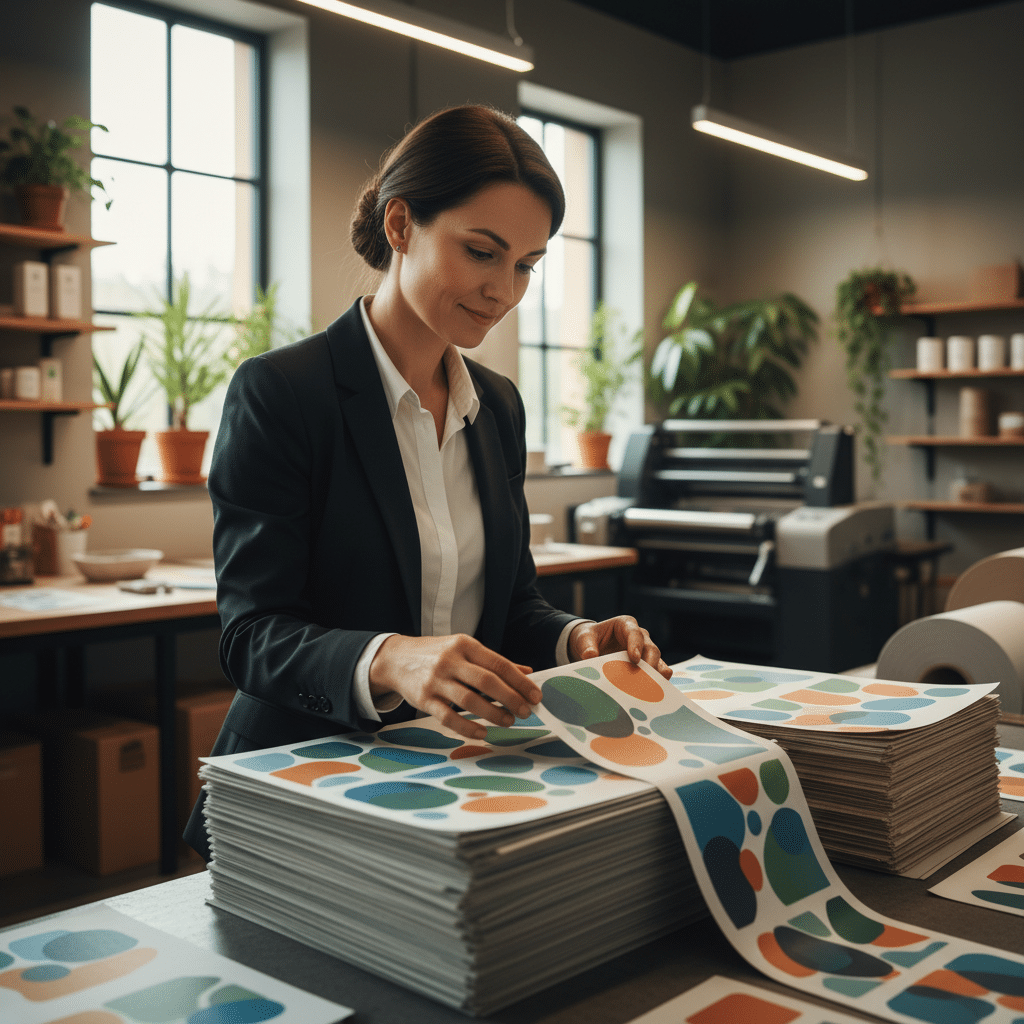 พิมพ์รักษ์โลก! เทรนด์วัสดุรีไซเคิล-หมึก Soy Ink ปี 2026 - eco-printing-trends-thailand-2026