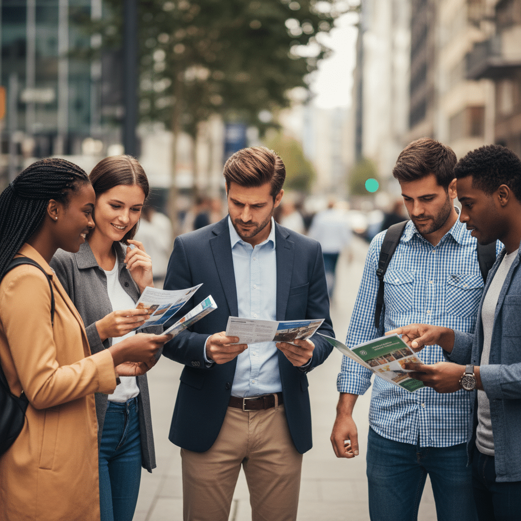 แจกใบปลิวแล้วไม่ทิ้ง? 5 เทคนิคออกแบบให้คนอยากเก็บ - effective-flyer-design-tips-sme