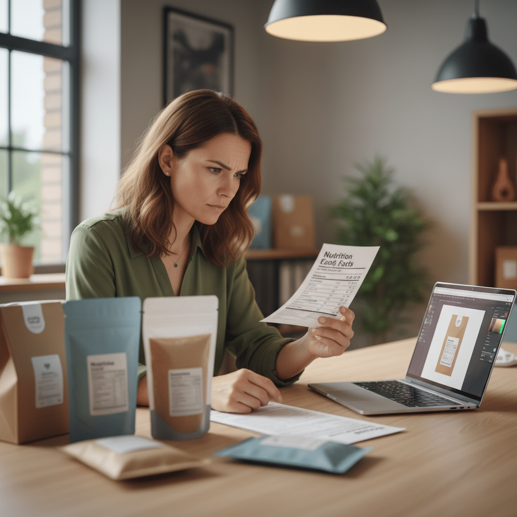 ฉลาก อย.: 5 ข้อต้องรู้ก่อนสั่งพิมพ์ฉลากโภชนาการ - fda-nutrition-label-printing-guide