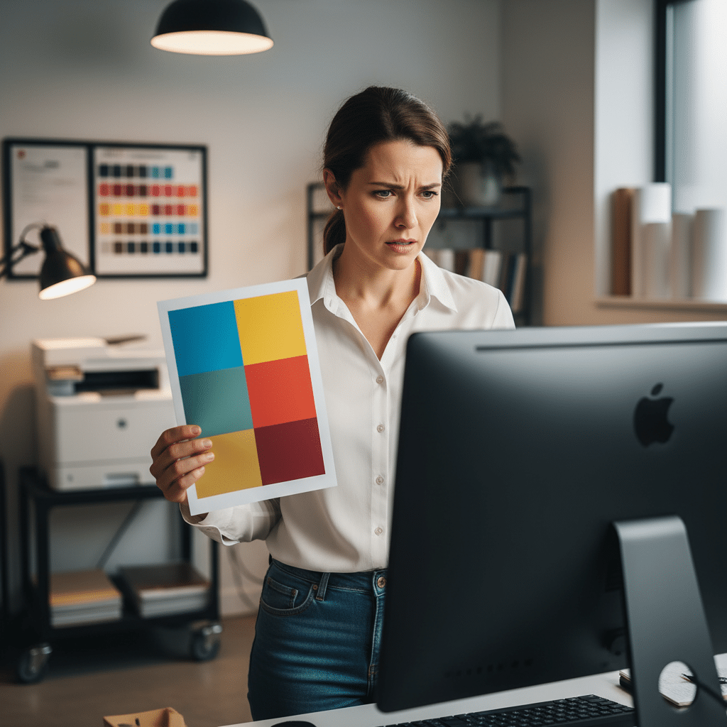 แก้ปัญหาสีเพี้ยน! ส่งไฟล์พิมพ์ยังไงให้สีตรงปก 100% - fix-print-color-issues-guide