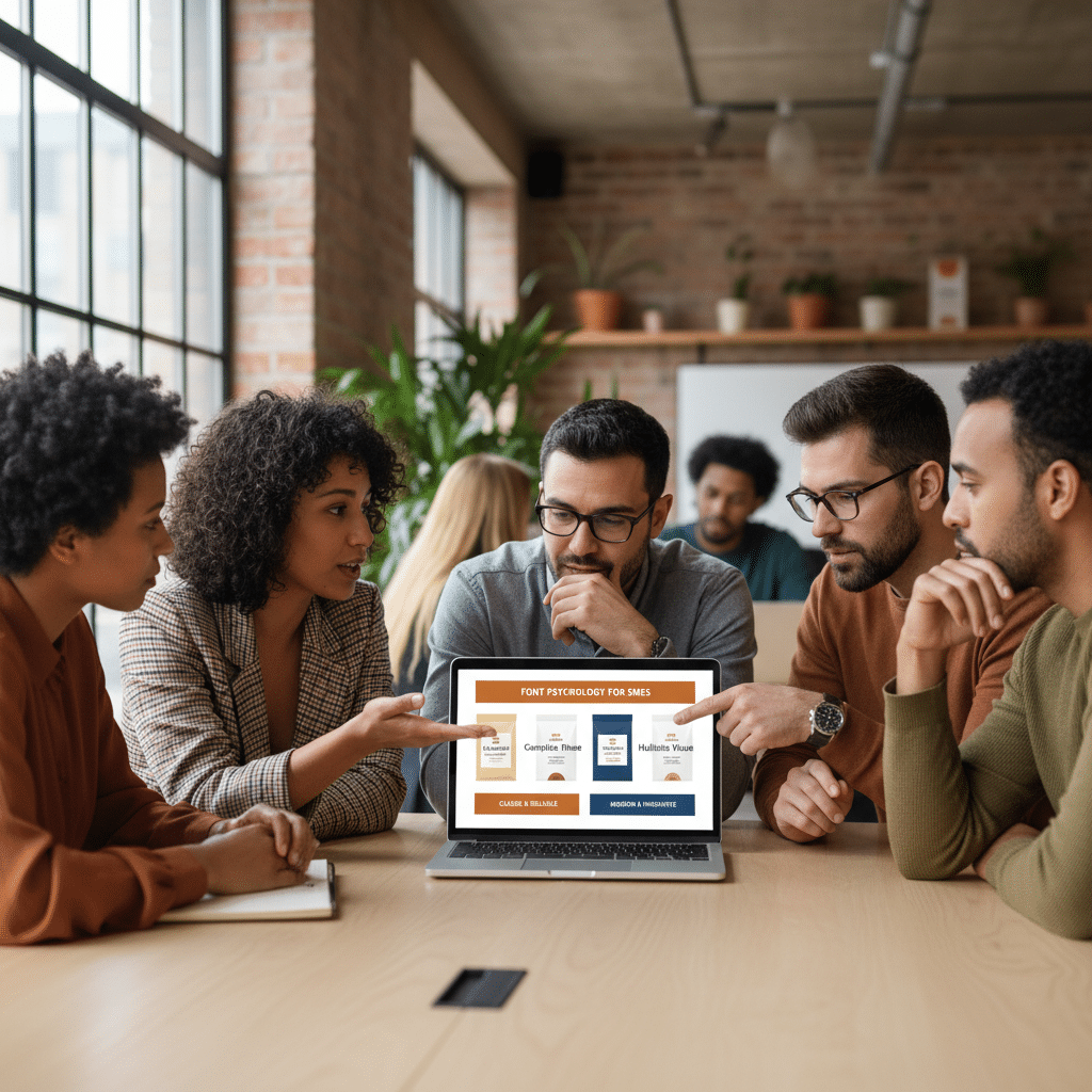 จิตวิทยาฟอนต์: เลือกฟอนต์ยังไงให้แบรนด์ดูน่าเชื่อถือ - font-psychology-branding-sme-guide
