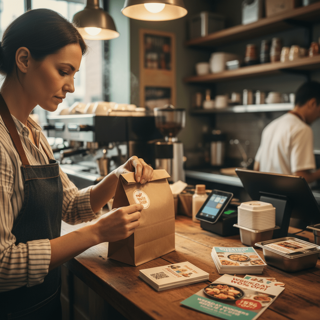 สู้ศึกเดลิเวอรี! 4 ไอเทมพิมพ์ช่วยร้านอาหาร SME ปัง - food-delivery-printing-sme-success