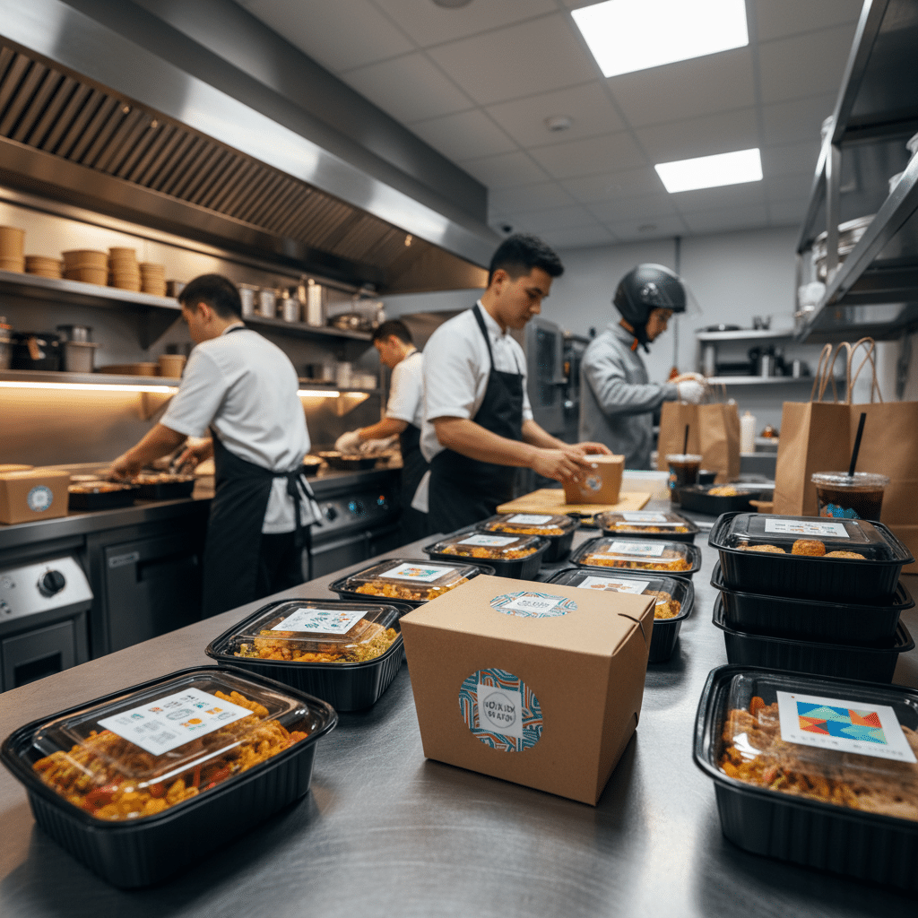 สติ๊กเกอร์ Food Delivery: 4 แบบที่ร้านอาหารต้องมี - food-delivery-sticker-must-have