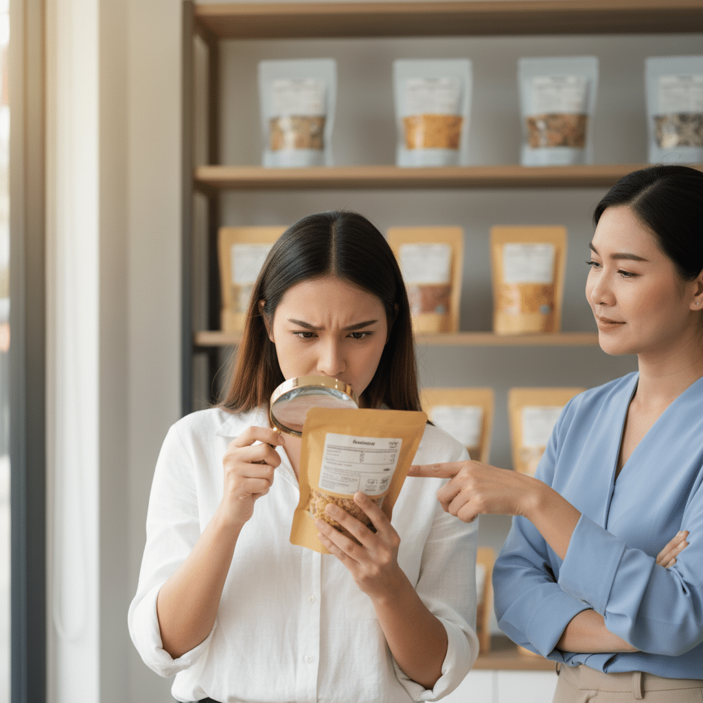 ฉลาก อย. ออกแบบยังไง? SME ต้องรู้ก่อนพิมพ์ขาย - food-label-design-fda-thailand