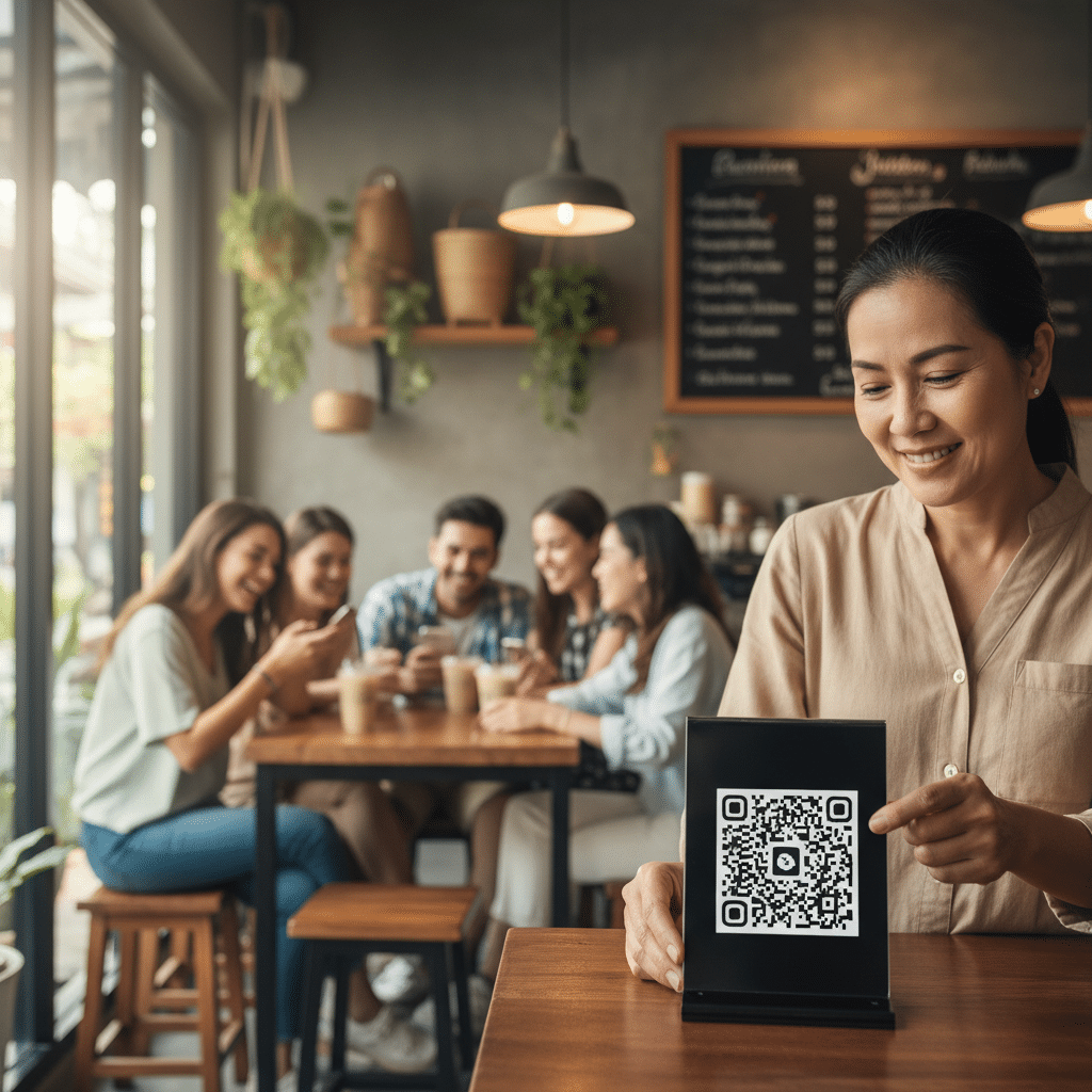 เพิ่มรีวิว Google ด้วยป้าย: เทคนิค Local SEO สำหรับร้านค้า - google-review-print-marketing-sme