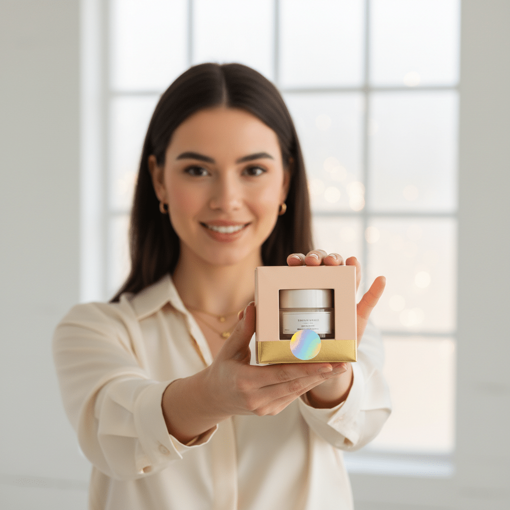 สติ๊กเกอร์โฮโลแกรม: ไอเทมลับอัปเกรดแบรนด์ SME - hologram-sticker-brand-upgrade