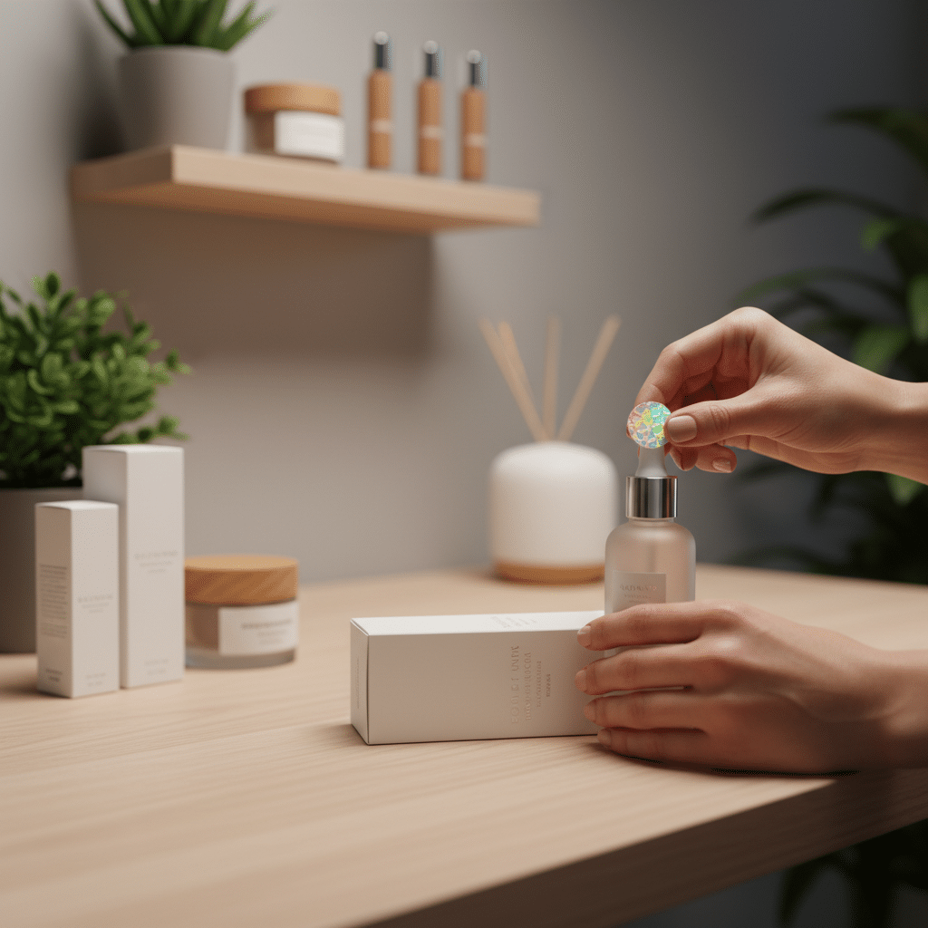 สติ๊กเกอร์โฮโลแกรม: เพิ่มมูลค่าแบรนด์ SME ให้โดดเด่น - hologram-sticker-premium-branding-sme