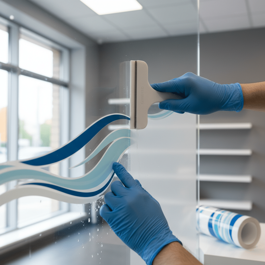 ติดสติ๊กเกอร์แผ่นใหญ่ยังไงให้เรียบ? 5 เทคนิคลับไล่ฟองอากาศ - how-to-apply-large-sticker