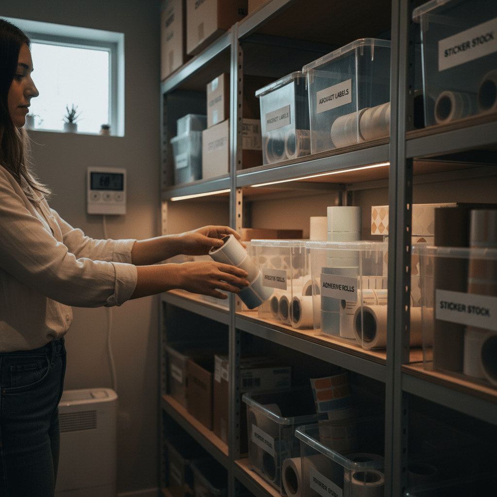 สติ๊กเกอร์ใช้ไม่หมด? วิธีเก็บรักษาให้กาวดีเหมือนใหม่ - how-to-store-leftover-stickers