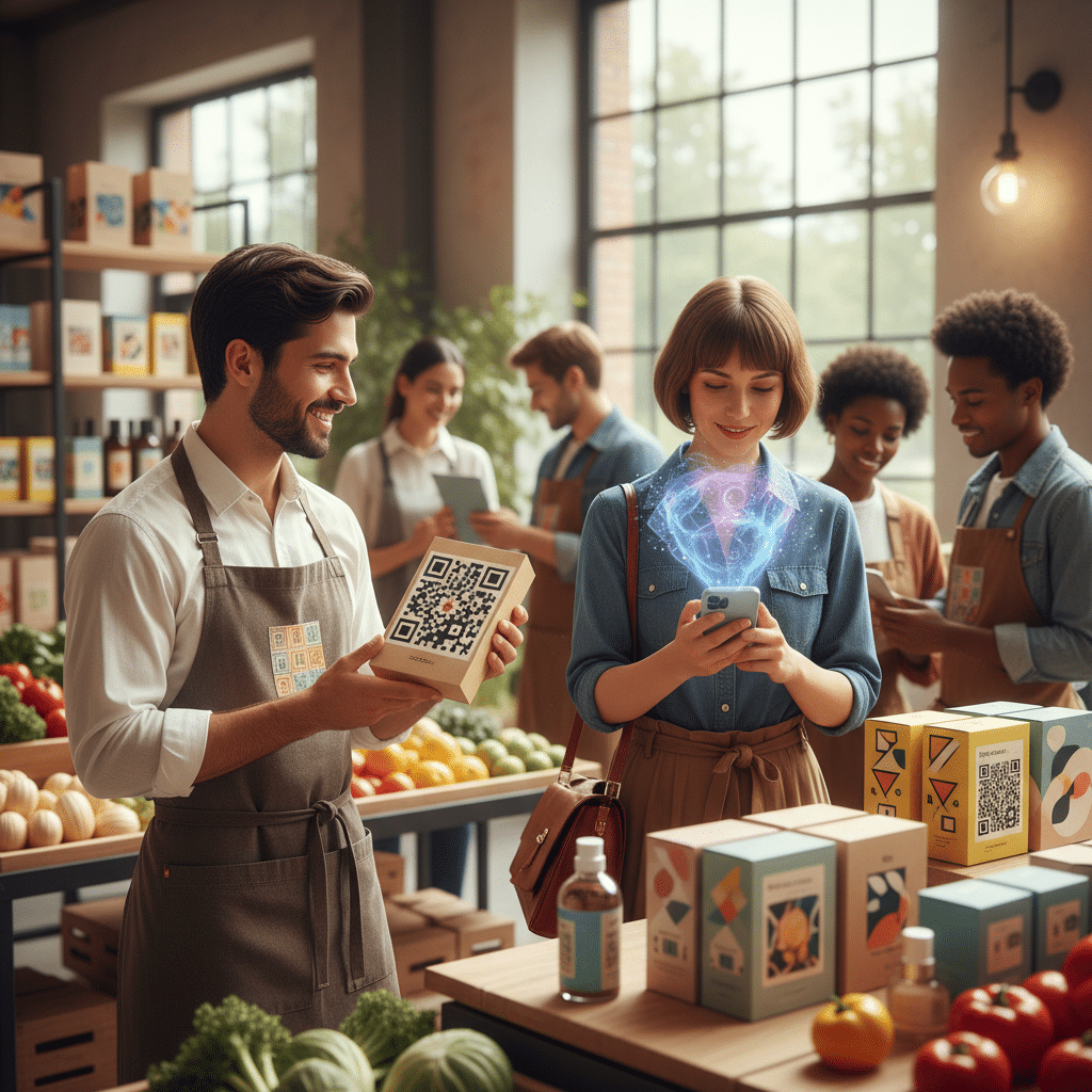 สื่อสิ่งพิมพ์ยุคใหม่! QR Code และ AR บนฉลากสินค้ากำลังมา - interactive-print-qr-ar-packaging