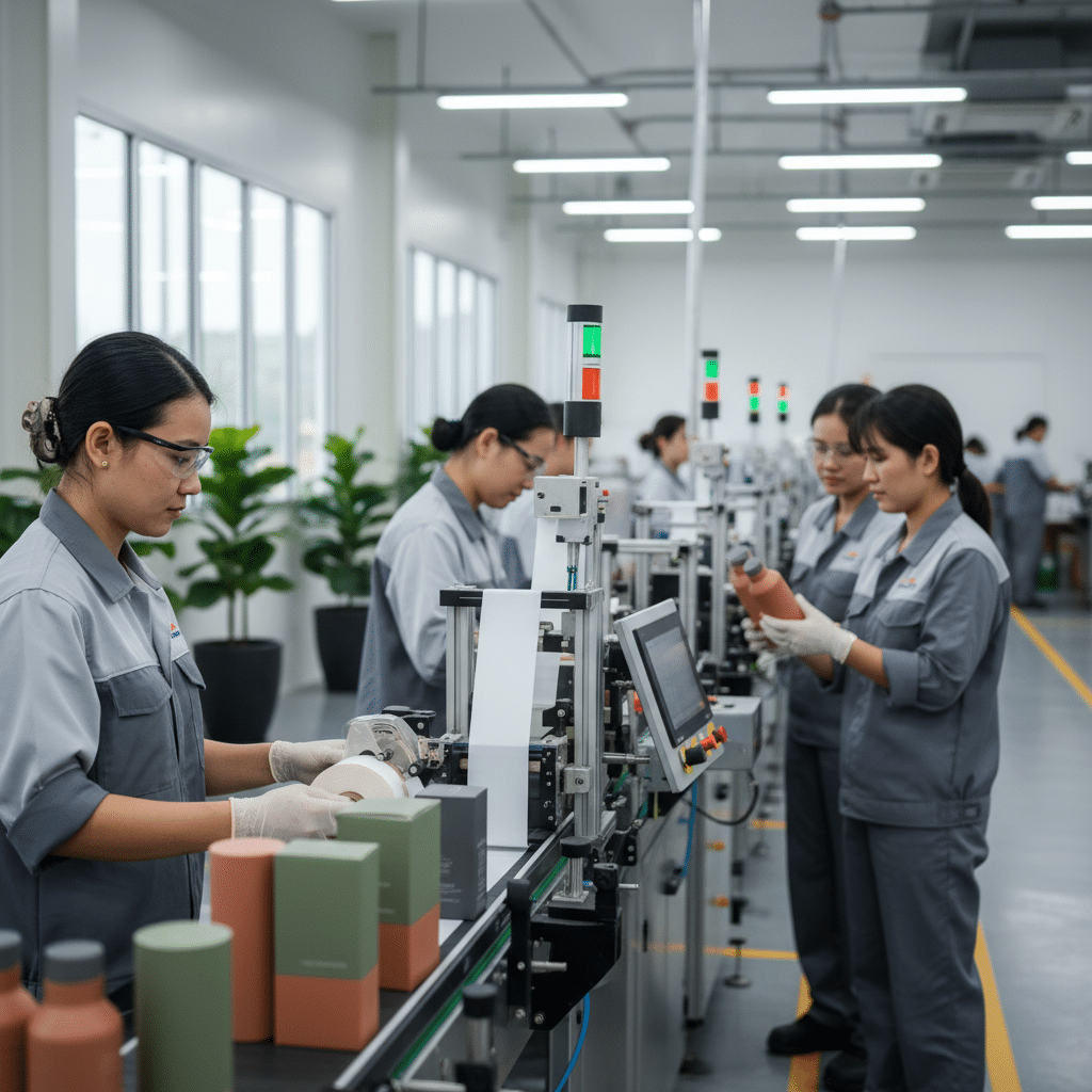 จับตา! สติ๊กเกอร์ไร้ฉลาก (Linerless) เทรนด์ใหม่ปี 2569 - linerless-sticker-trend-thailand-2026