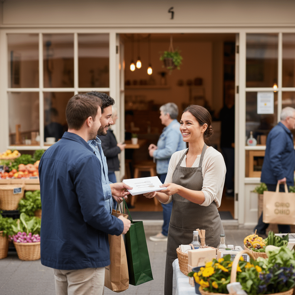 ใบปลิว-ป้ายหน้าร้าน: อาวุธลับ Local Marketing ของ SME - local-marketing-print-media-sme