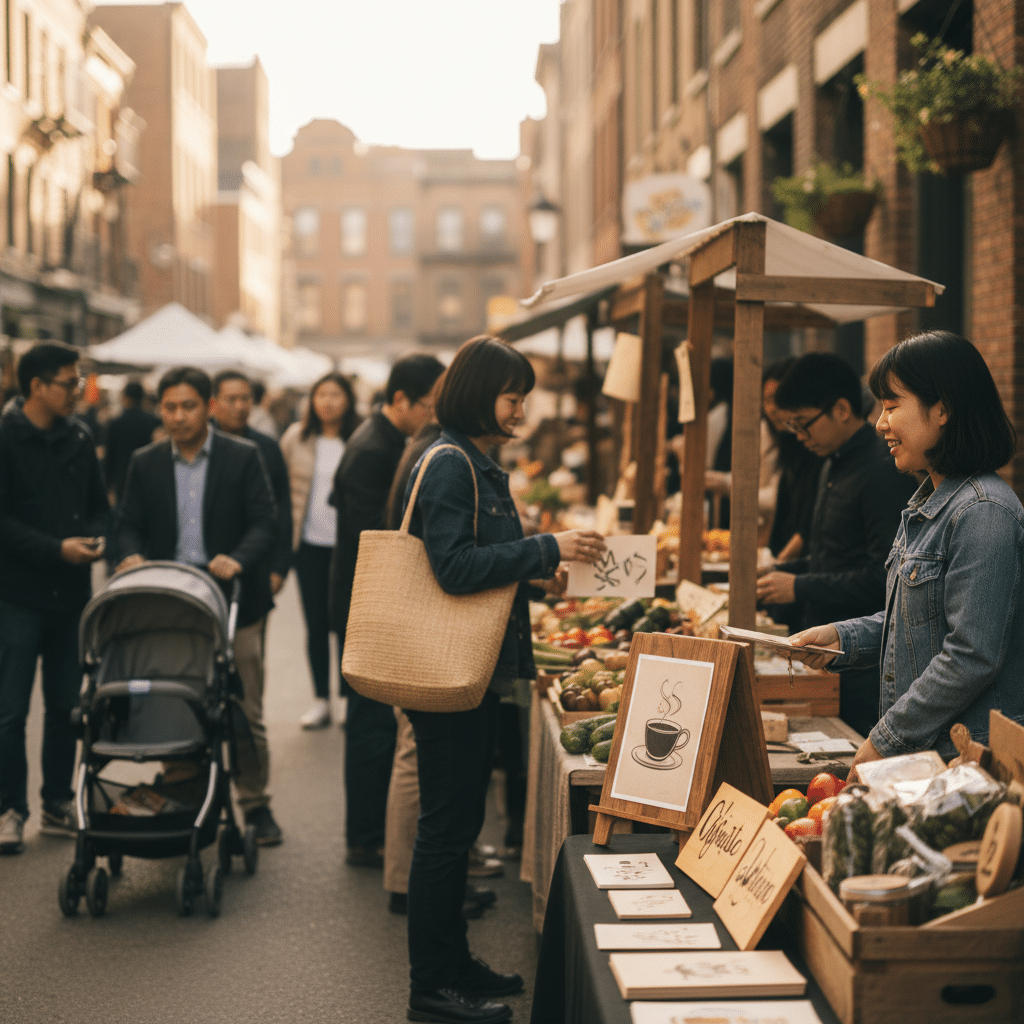 การตลาดท้องถิ่น: ใช้ป้าย-ใบปลิวครองใจลูกค้าใกล้ร้าน - local-marketing-print-sme-thailand