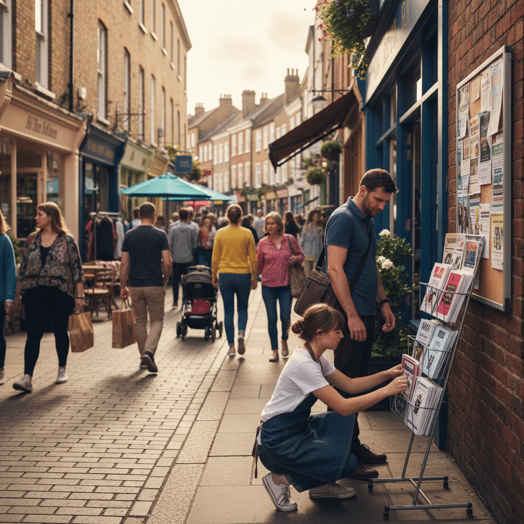 เจาะตลาดใกล้ร้าน! 4 กลยุทธ์ใช้สื่อสิ่งพิมพ์ดึงลูกค้า - local-print-marketing-strategies-sme