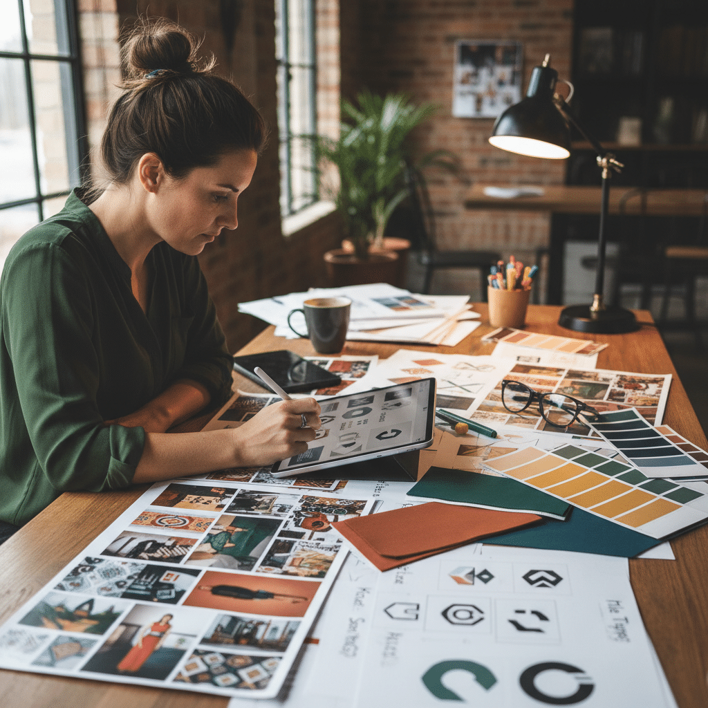 5 Checklist ออกแบบโลโก้ร้าน ต้องเตรียมอะไรก่อนจ้างพิมพ์ - logo-design-checklist-sme-printing