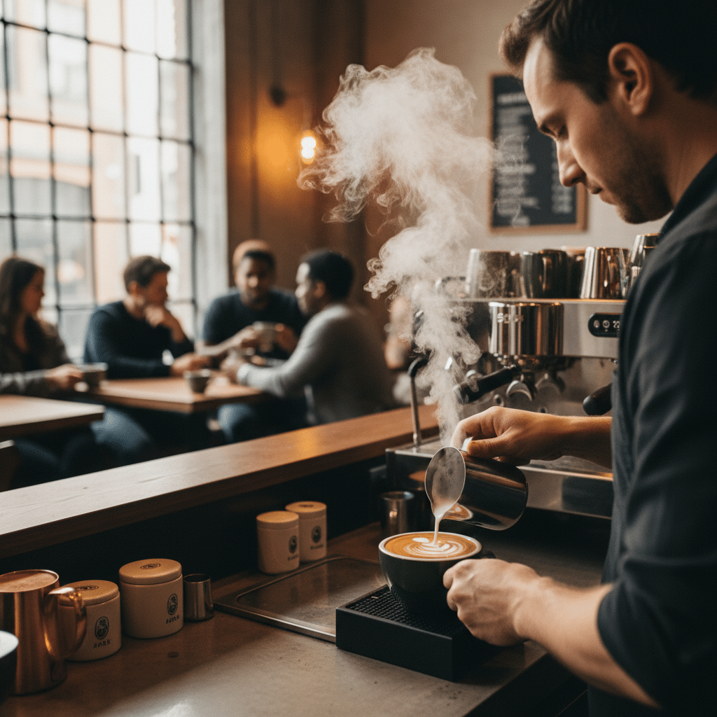 ออกแบบโลโก้ร้านกาแฟ Specialty ยังไงให้ลูกค้าจำ? - logo-design-specialty-coffee-shop