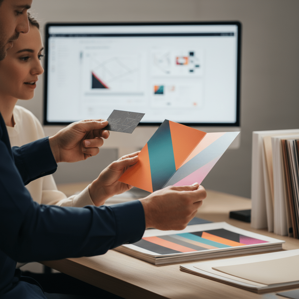 เคลือบด้าน vs เคลือบเงา: เลือกแบบไหนให้งานพิมพ์ดูแพง? - matte-vs-glossy-lamination-guide