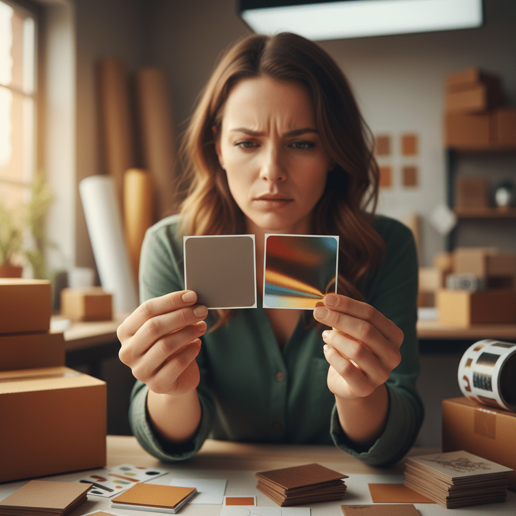 เคลือบด้าน vs เคลือบเงา เลือกแบบไหนให้ฉลากดูพรีเมียม - matte-vs-glossy-lamination-premium-label