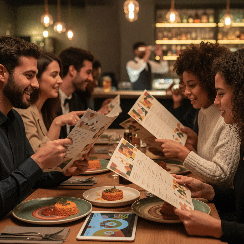 ออกแบบเมนูเพิ่มยอดขาย: 5 เทคนิคที่ร้านอาหารต้องรู้ - menu-design-increase-restaurant-sales