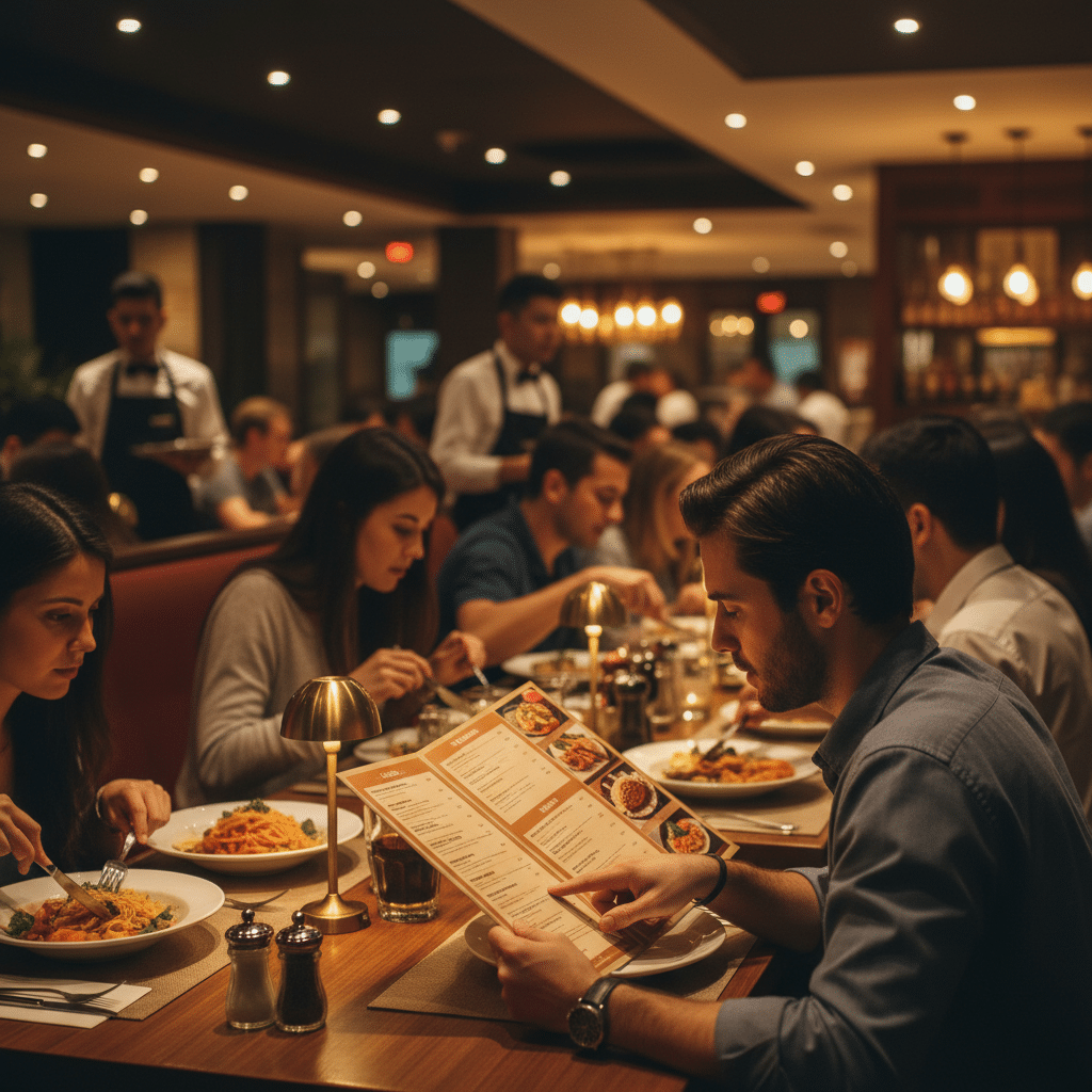 จิตวิทยาออกแบบเมนู: จัดวางยังไงให้ลูกค้าสั่งเยอะขึ้น - menu-design-psychology-increase-sales