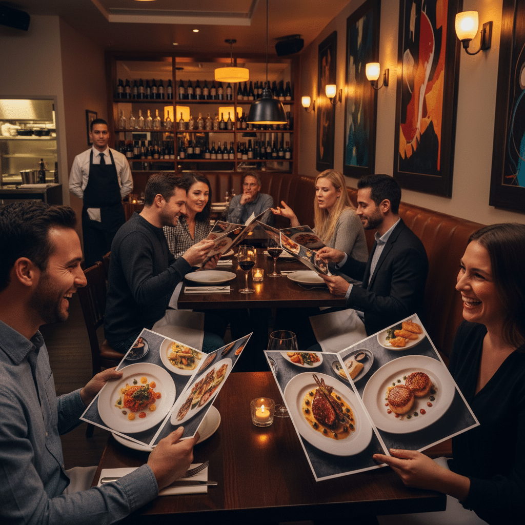 จัดเมนูใหม่! 5 เทคนิคออกแบบเมนูอาหารให้ลูกค้าสั่งเยอะขึ้น - menu-design-psychology-increase-sales