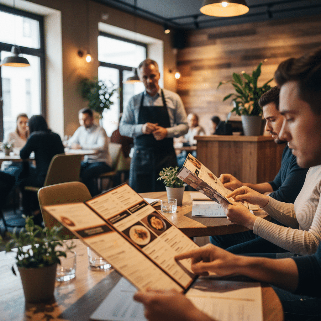 จิตวิทยาออกแบบเมนู: จัดวางยังไงให้ลูกค้าสั่งจานเด็ด? - menu-design-psychology-increase-sales